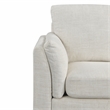 LifeStyle Solutions Studio Living Statham Sofa in Cream Woven Fabric Upholstery
