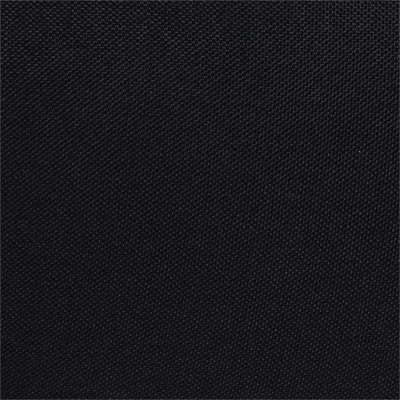 Serta Dawson Convertible Sofa in Black Fabric Upholstery