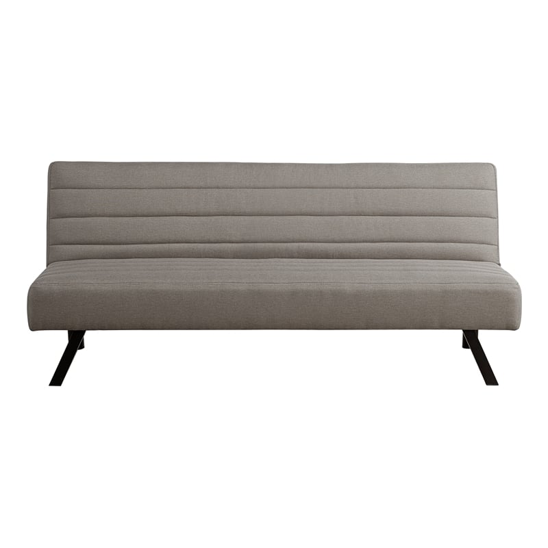 Serta Dawson Convertible Sofa in Taupe Fabric Upholstery