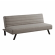Serta Dawson Convertible Sofa in Taupe Fabric Upholstery