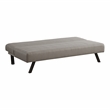 Serta Dawson Convertible Sofa in Taupe Fabric Upholstery