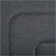 Serta Fenton Convertible Sofa in Charcoal Fabric Upholstery