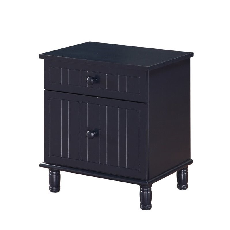 Coaster Zachary 2 Drawer Nightstand in Navy Blue 400692