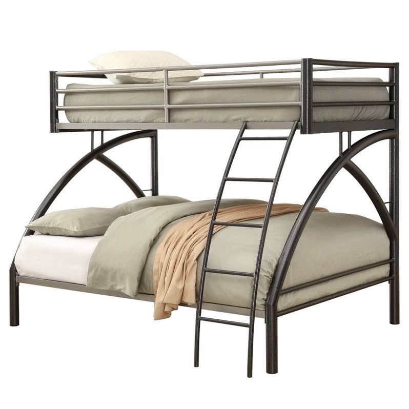 Coaster Stephan Twin Over Full Metal, Metal Bunk Beds Twin Over Full