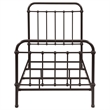 Coaster Livingston Traditional Metal Twin Spindle Bed in Dark Bronze