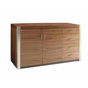 Coaster Faccini 2 Door Buffet in Medium Walnut