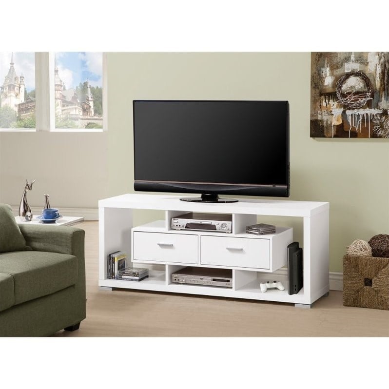 Coaster Darien 2-drawer Rectangular Wood TV Console for TVs up to 65