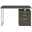 Coaster Brennan Engineered Wood 47-inch 3-drawer Office Computer Desk Weathered Gray
