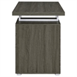 Coaster Brennan Engineered Wood 47-inch 3-drawer Office Computer Desk Weathered Gray