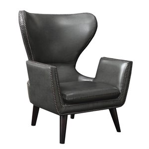 Coaster Accent Chair in Charcoal