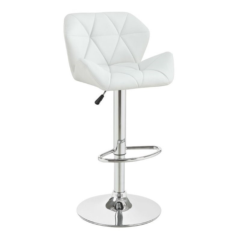 chrome adjustable bar stools