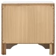 Miranda 3-drawer Nightstand Bedside Table White
