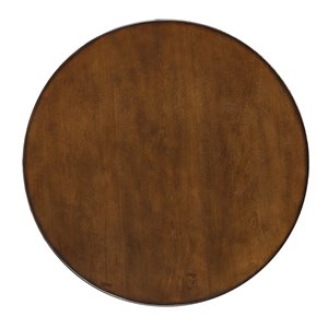 Coaster Round Pub Table in Brown
