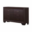Kauffman 4-piece Eastern King Bedroom Set Dark Cocoa