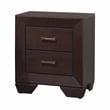 Kauffman 4-piece California King Bedroom Set Dark Cocoa
