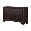 Kauffman 5-piece Queen Bedroom Set Dark Cocoa
