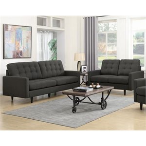 Coaster Kesson 2 Piece Modern Sofa Set