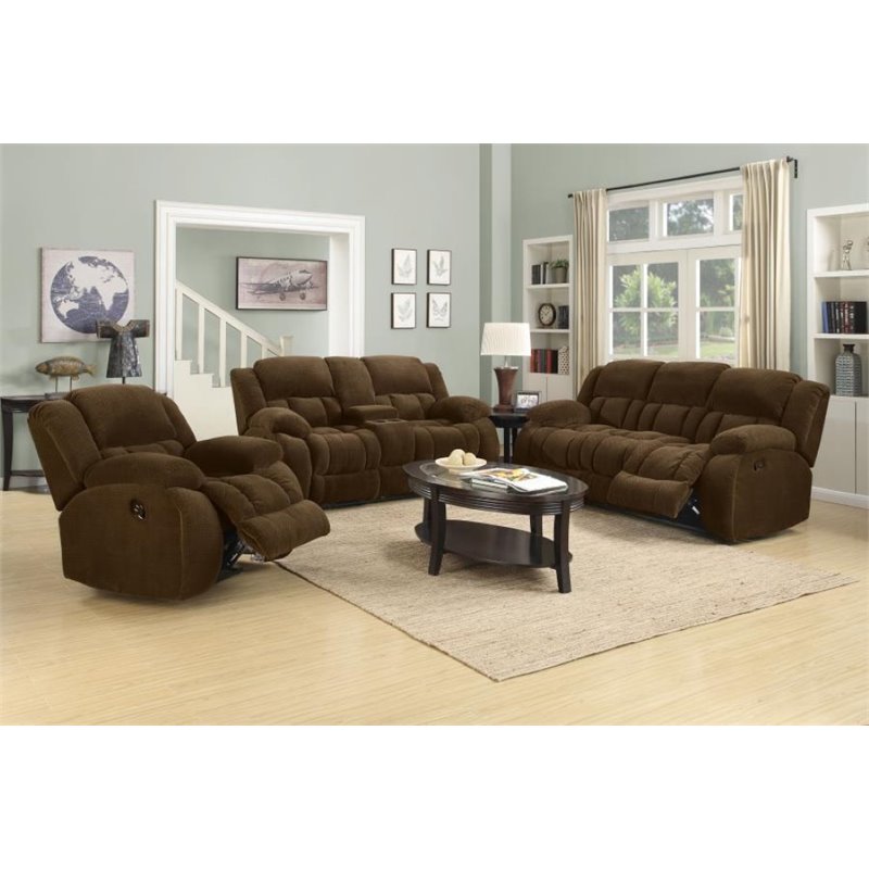 3 piece recliner sofa set