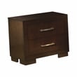 Jessica 4-piece Eastern King LED Bedroom Set Cappuccino