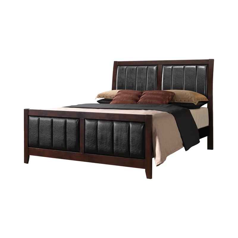 Carlton 5-piece Eastern King Bedroom Set Cappuccino