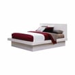 Jessica 5-piece Eastern King LED Bedroom Set Snow White