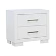 Jessica 5-piece Queen LED Bedroom Set Snow White