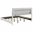 Coaster Felicity 5-piece Wood Eastern King Bedroom Set in White High Gloss