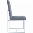 Mackinnon Upholstered Dining Side Chair Grey