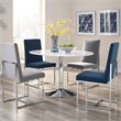 Mackinnon Upholstered Dining Side Chair Grey