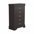 Louis Philippe 5-piece Eastern King Bedroom Set Cappuccino