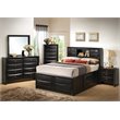Briana 4-piece Queen Bedroom Set Black