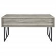 Coaster Analiese 63-inch 4-drawer Engineered Wood Writing Desk in Gray Driftwood