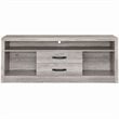 Burke 2-drawer Engineered Wood 59-inch TV Stand Grey Driftwood