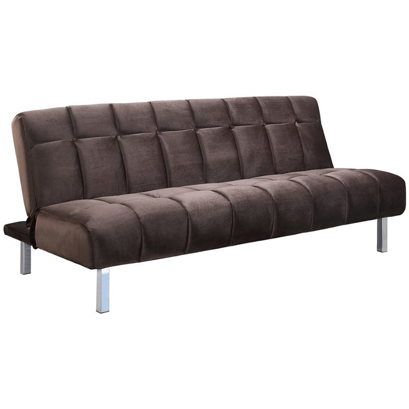 Coaster Sleeper Sofa In Chocolate Coaster Sleeper Sofa In Chocolate