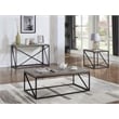 Birdie Square Engineered Wood End Table Sonoma Grey