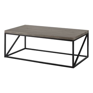 Coaster Birdie Rectangular Engineered Wood Coffee Table Sonoma Gray
