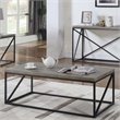 Coaster Birdie Rectangular Engineered Wood Coffee Table Sonoma Gray