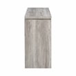 Enoch 2-door Engineered Wood Accent Cabinet Grey Driftwood