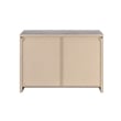 Enoch 2-door Engineered Wood Accent Cabinet Grey Driftwood