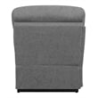 Coaster Higgins Upholstered Armless Chair in Grey