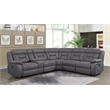 Coaster Higgins Upholstered Armless Chair in Grey