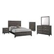 Watson 5-piece Eastern King Bedroom Set Grey Oak
