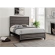 Watson Wood Queen Panel Bed Grey Oak