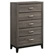 Watson 5-drawer Bedroom Chest Grey Oak