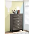 Watson 5-drawer Bedroom Chest Grey Oak