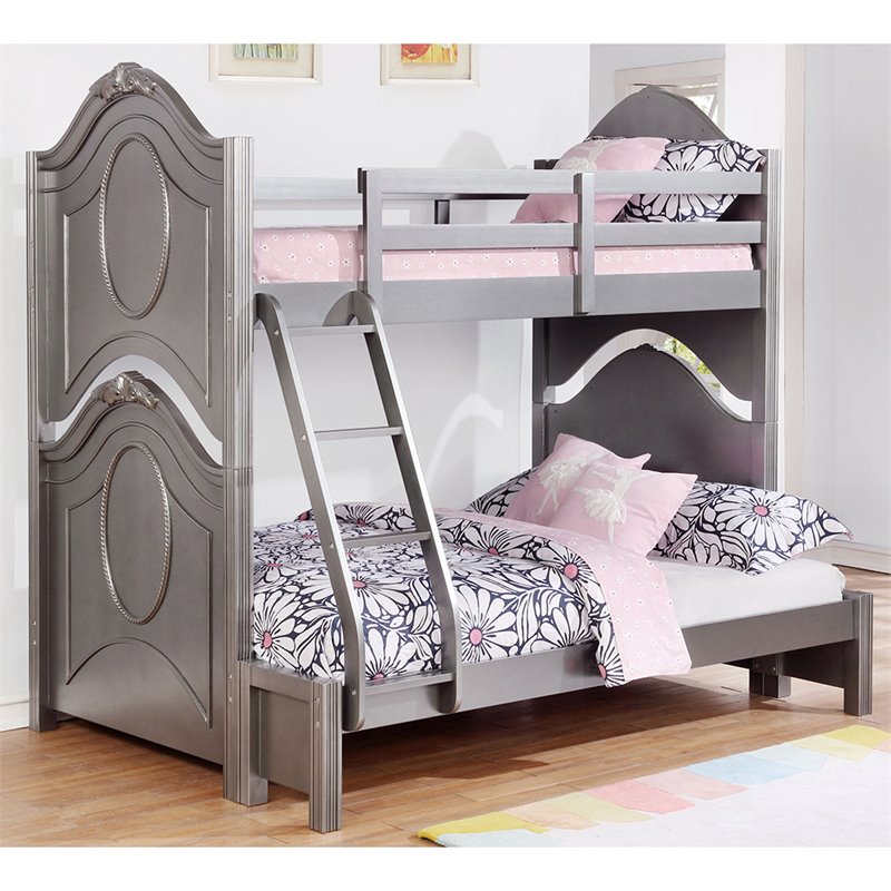 coaster bunk beds twin over full