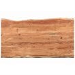 Sherman 71-inch Live Edge Dining Table Natural Acacia