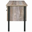 Samson 60-inch 4-drawer Office Computer Desk Weathered Oak