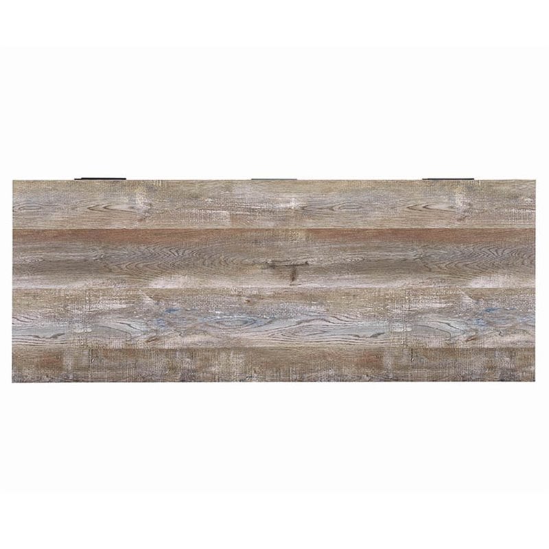 Samson 60-inch 4-drawer Office Computer Desk Weathered Oak