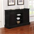 Phelps 2-door Sideboard Buffet Cabinet Distressed Noir